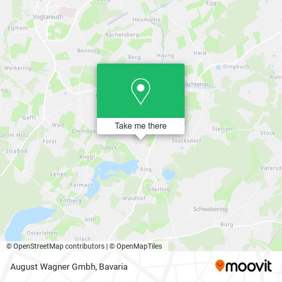 Карта August Wagner Gmbh