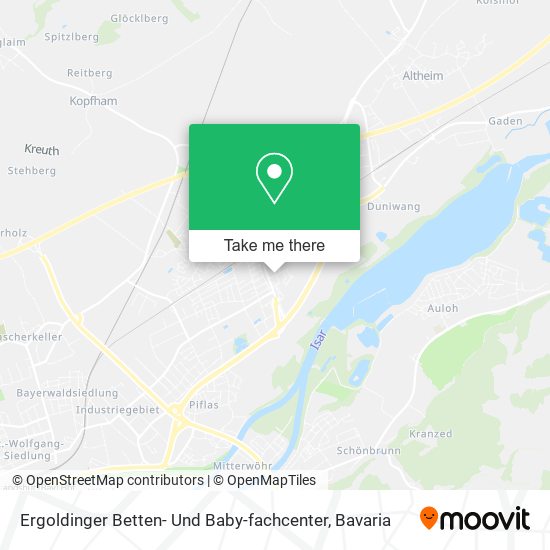 Ergoldinger Betten- Und Baby-fachcenter map
