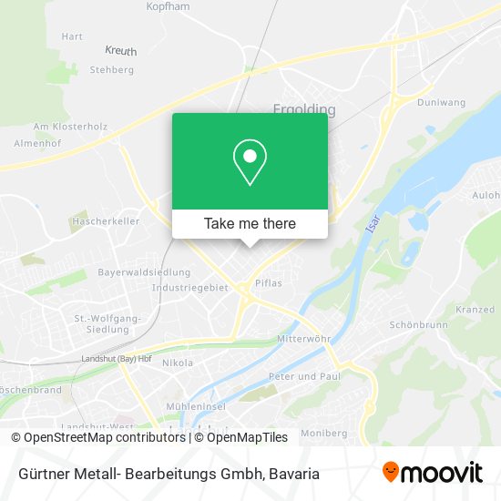 Карта Gürtner Metall- Bearbeitungs Gmbh