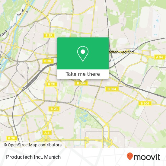 Productech Inc. map