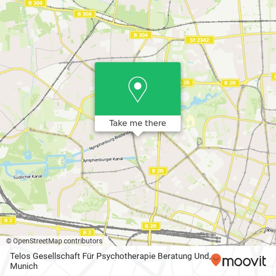 Telos Gesellschaft Für Psychotherapie Beratung Und map