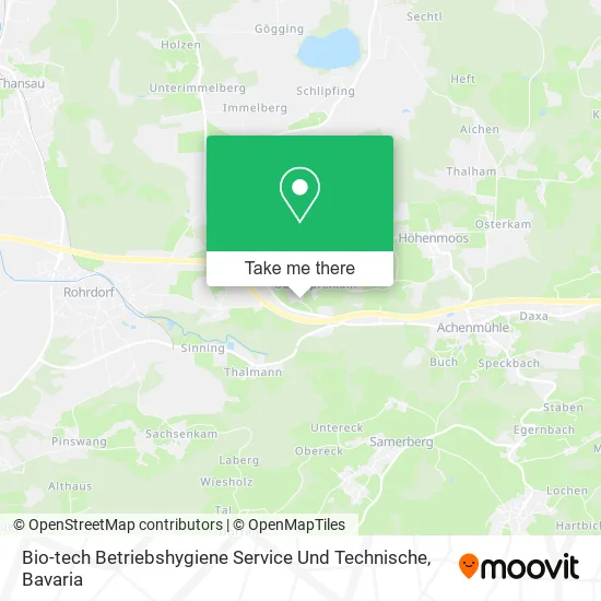 Карта Bio-tech Betriebshygiene Service Und Technische