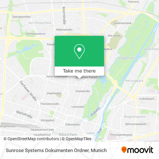 Карта Sunrose Systems Dokumenten Ordner