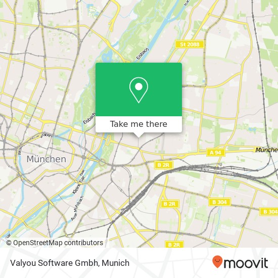 Valyou Software Gmbh map