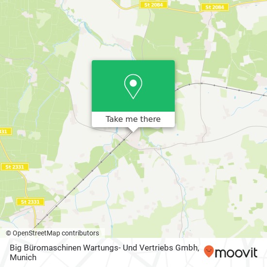 Big Büromaschinen Wartungs- Und Vertriebs Gmbh map