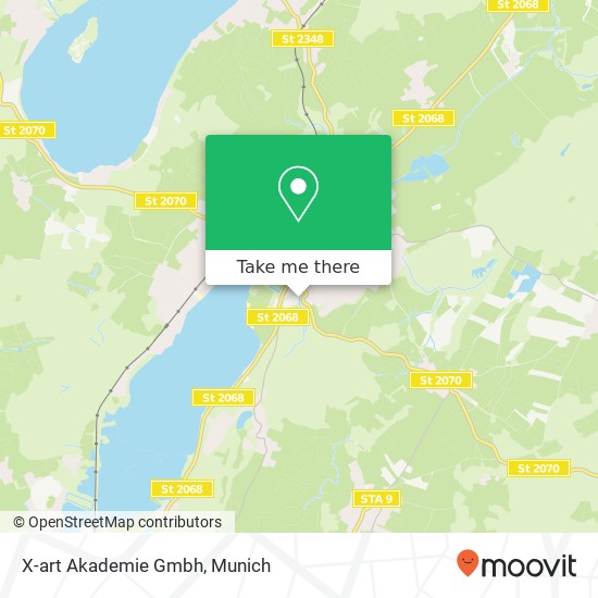 X-art Akademie Gmbh map