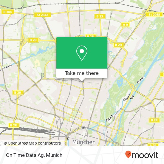 On Time Data Ag map