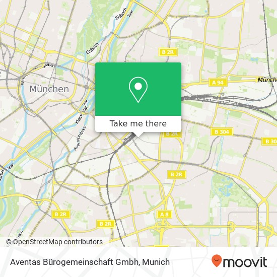 Aventas Bürogemeinschaft Gmbh map