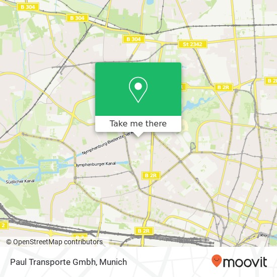 Paul Transporte Gmbh map