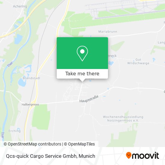 Qcs-quick Cargo Service Gmbh map