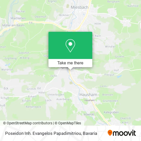 Карта Poseidon Inh. Evangelos Papadimitriou