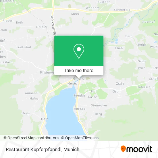 Карта Restaurant Kupferpfanndl