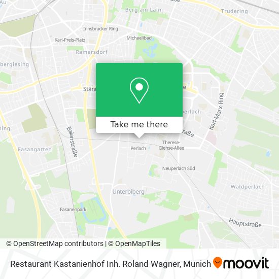 Restaurant Kastanienhof Inh. Roland Wagner map