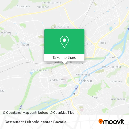 Карта Restaurant Luitpold-center