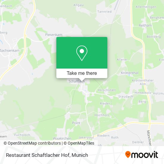 Restaurant Schaftlacher Hof map