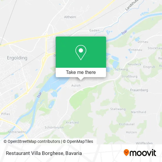 Карта Restaurant Villa Borghese