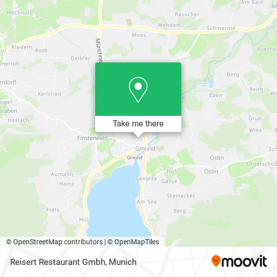 Карта Reisert Restaurant Gmbh