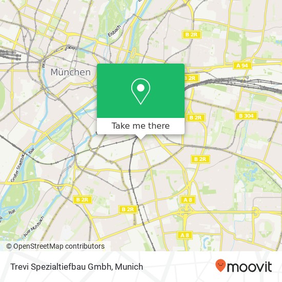 Trevi Spezialtiefbau Gmbh map