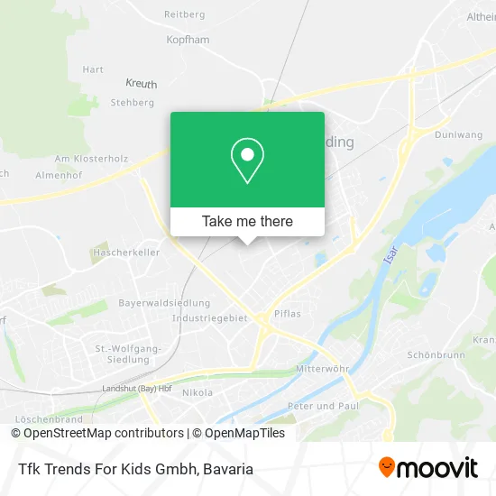 Tfk Trends For Kids Gmbh map