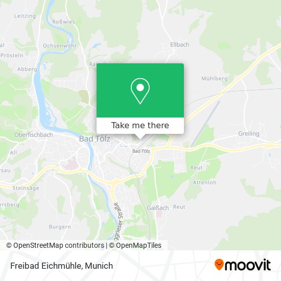 Freibad Eichmühle map