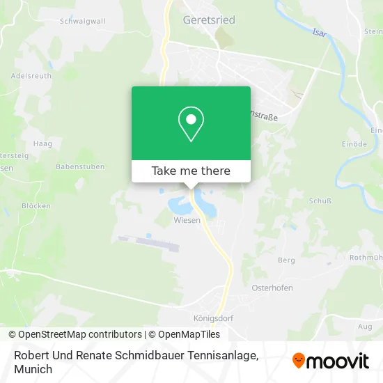 Карта Robert Und Renate Schmidbauer Tennisanlage