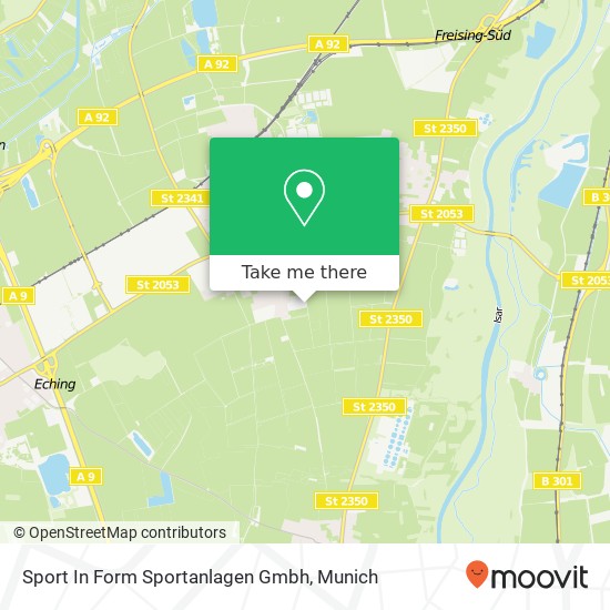 Sport In Form Sportanlagen Gmbh map