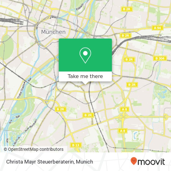 Christa Mayr Steuerberaterin map