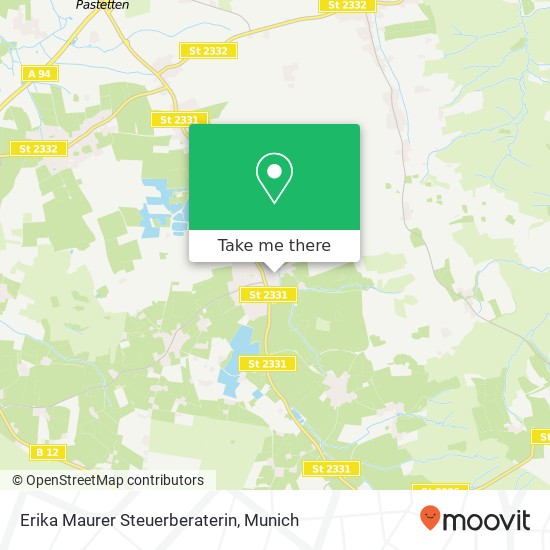 Erika Maurer Steuerberaterin map