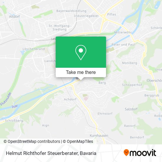 Helmut Richthofer Steuerberater map