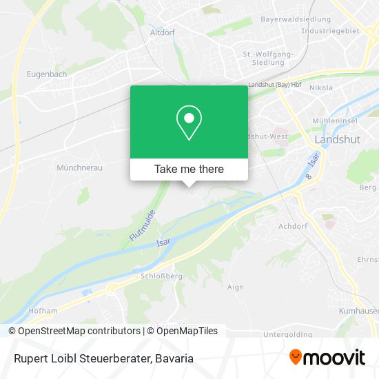 Rupert Loibl Steuerberater map