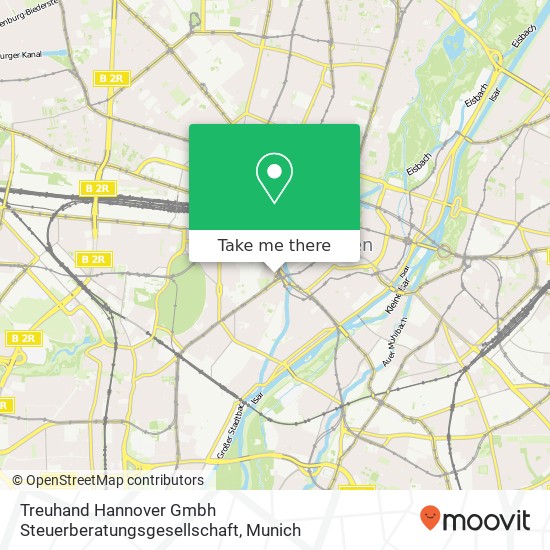 Treuhand Hannover Gmbh Steuerberatungsgesellschaft map