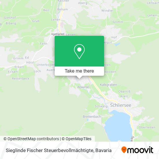 Sieglinde Fischer Steuerbevollmächtigte map