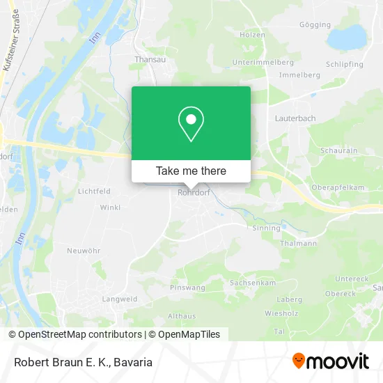 Карта Robert Braun E. K.