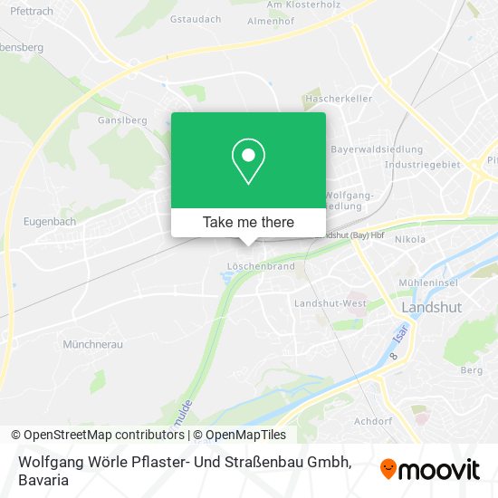 Wolfgang Wörle Pflaster- Und Straßenbau Gmbh map