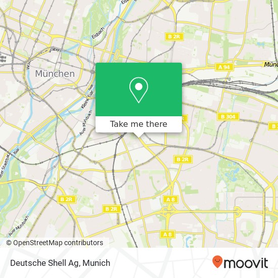 Deutsche Shell Ag map