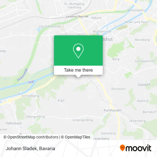 Карта Johann Sladek