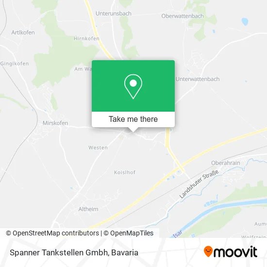 Карта Spanner Tankstellen Gmbh