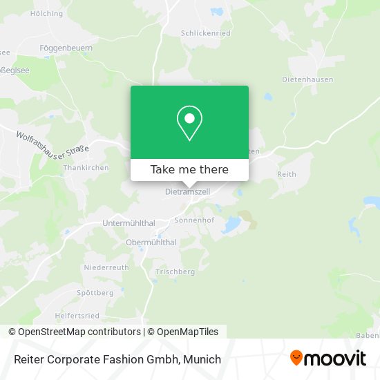 Reiter Corporate Fashion Gmbh map