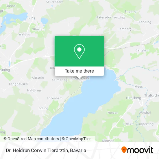 Карта Dr. Heidrun Corwin Tierärztin