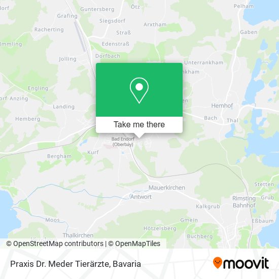 Praxis Dr. Meder Tierärzte map