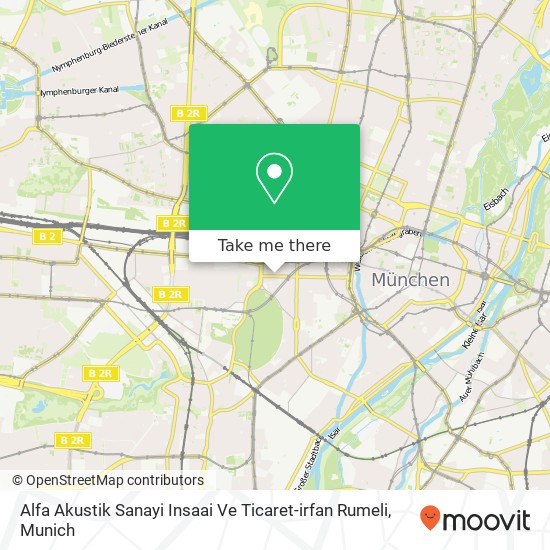 Alfa Akustik Sanayi Insaai Ve Ticaret-irfan Rumeli map