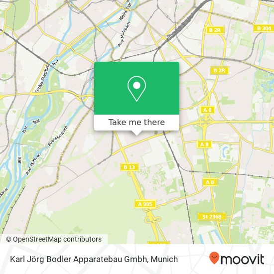 Karl Jörg Bodler Apparatebau Gmbh map