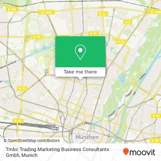 Карта Tmbc Trading Marketing Business Consultants Gmbh