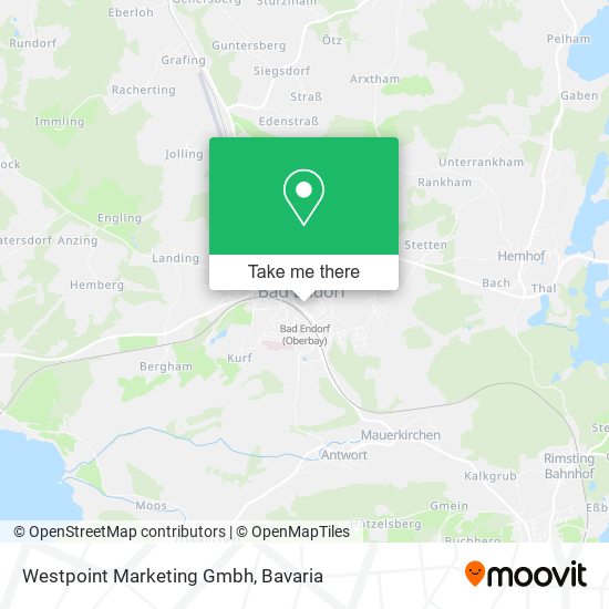 Westpoint Marketing Gmbh map