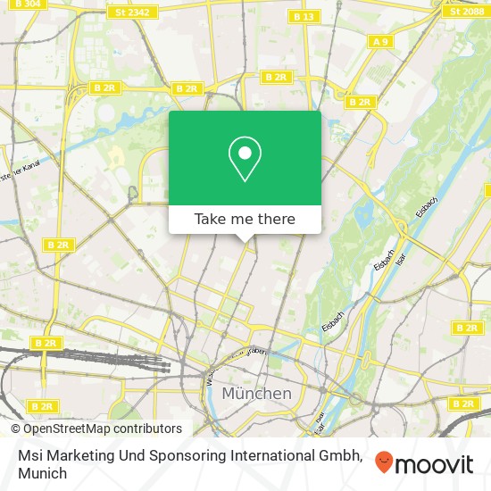 Карта Msi Marketing Und Sponsoring International Gmbh