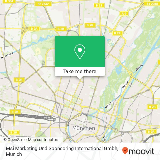 Msi Marketing Und Sponsoring International Gmbh map