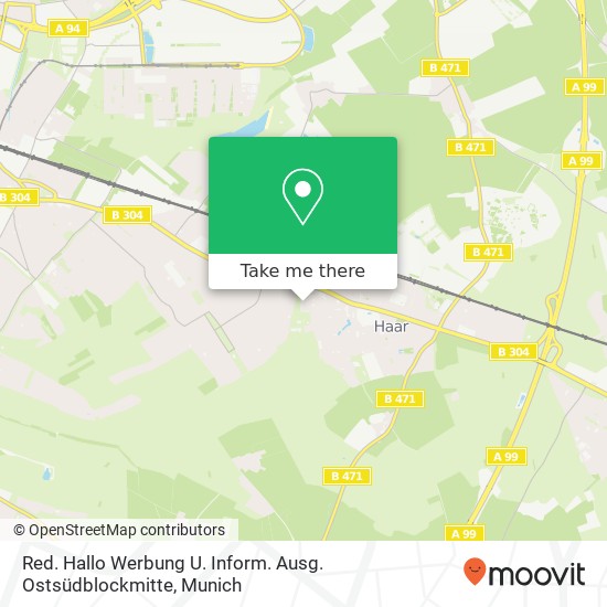 Red. Hallo Werbung U. Inform. Ausg. Ostsüdblockmitte map