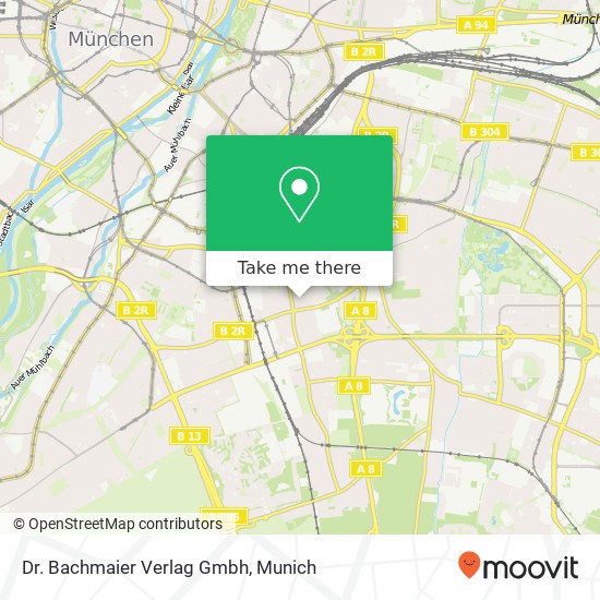 Dr. Bachmaier Verlag Gmbh map