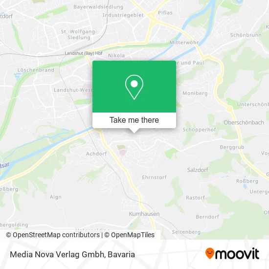 Карта Media Nova Verlag Gmbh
