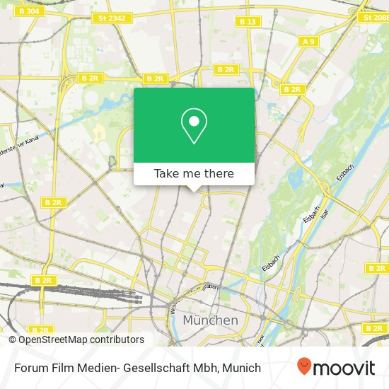 Forum Film Medien- Gesellschaft Mbh map